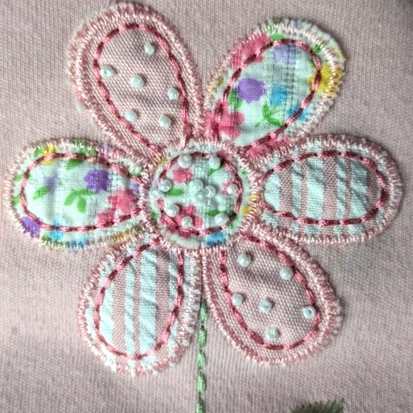 Alfred Dunner Vintage top in 2X with beads, quilting and embroidery details - Picture 6 of 12